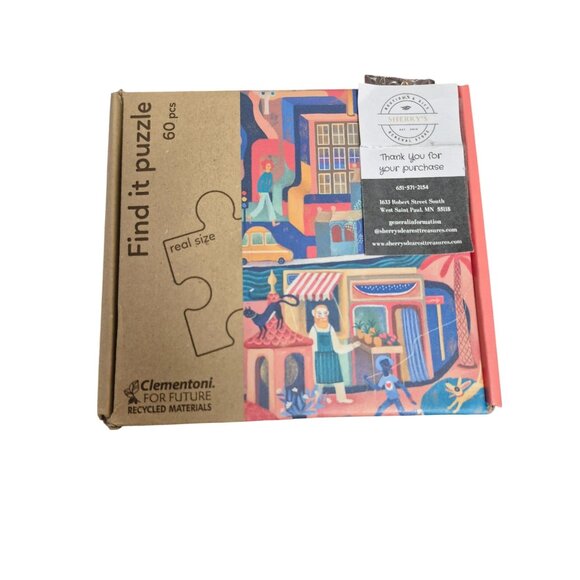 Clementoni Find It Puzzle 60 Pieces Play For Future Recycled Materials Ages 4+ E - Picture 2 of 5